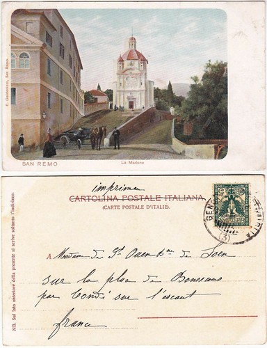 Sanremo imperia la madone - -,
