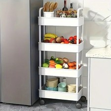 Carrello Portaoggetti Bianco
