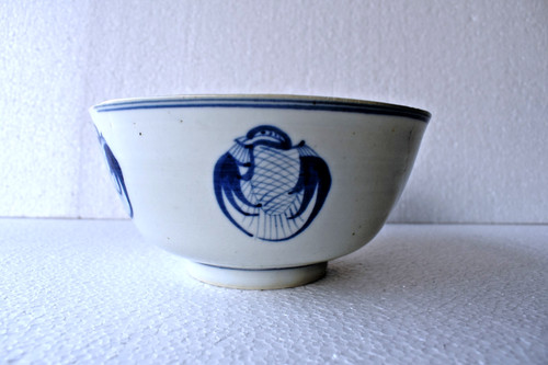Vintage cinese blu bianco - vintage,