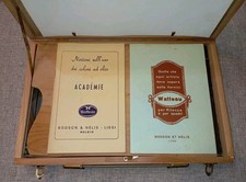 Valigetta Cassetta Per colori Olio Academie Bodson & Nelis anni '60 Incompleta
