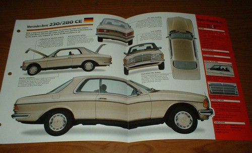 1979 mercedes benz 280ce spec - mercedes-benz,