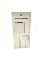 Connettore adattatore OEM Apple 30-PIN a VGA IPAD IPOD IPHONE TV monitor nuovo 1080p