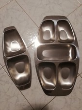Vassoi inox antipastiere - inox,