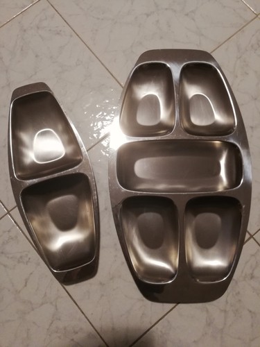 Vassoi inox antipastiere - vassoi,