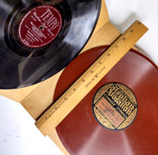 Antico grammofono 78 giri 10"