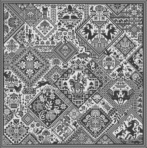 Act god cross stitch - god,