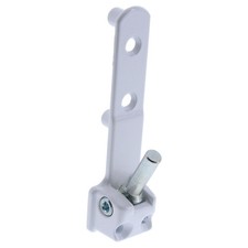 Schüco Cuscinetto angolare per telaio anabbagliante per finestra in plastica DIN destro bianco 251768 