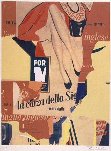 Mimmo rotella calza della - la,