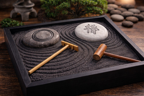 Giardino zen giapponese 16x16 - giardino,