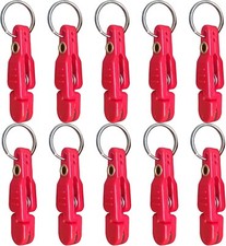 10 pezzi clip di rilascio pialla tavola downrigger trolling peso clip spedizione rosso