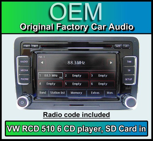 Passat rcd 510 volkswagen - rcd,