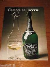 *38=PRESIDENT RESERVE RICCADONNA=1971=PUBBLICITA'=ADVERTISING=WERBUNG=PUBLICITE=