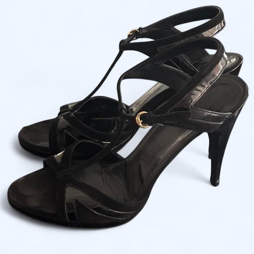 Gucci patent leather suede - leather,