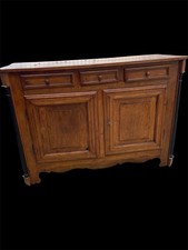 Rara credenza antica Impero Piemontese a tre Cassetti E Due Ante Primi 800