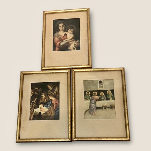 Quadretti religiosi vintage - 3x,
