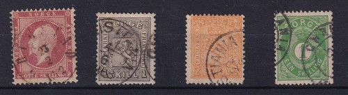 Timbres norvege obl n - +, 11