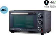 PYRAMIDEA Forno Fornetto elettrico Ventilato 28 litri 1500 Watt Nero FOK2812