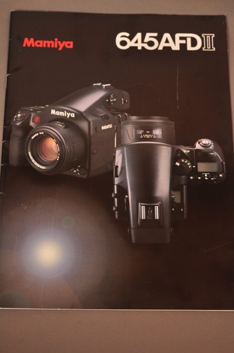 Brochure mamiya 645 afd - mamiya,