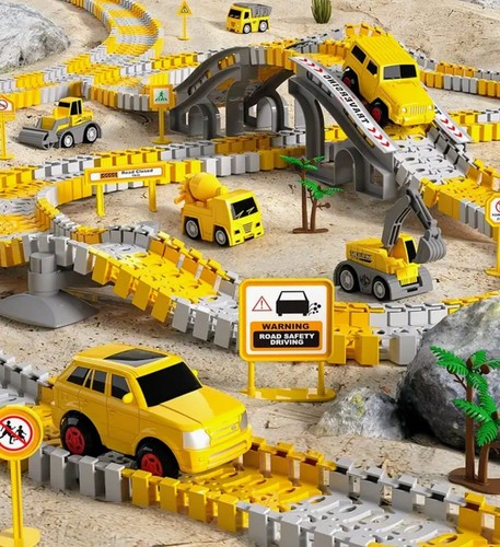 Set pista corsa costruzioni - pista,