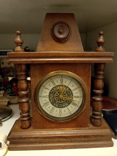 Orologio legno vintage da - legno,
