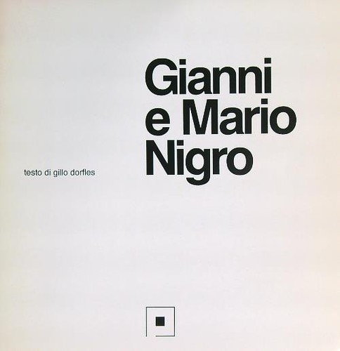 Gianni mario nigro dorfles - mario,
