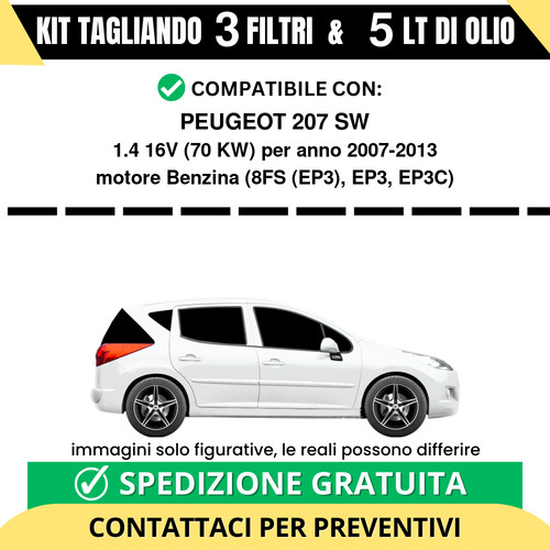 Tagliando castrol 3 - 5, lt