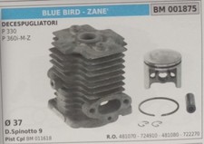  481070 724910 CILINDRO PISTONE COMPLETO DECESPUGLIATORE BLUE BIRD ZANE' 330 360