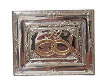 Targa 50° di matrimonio, Nozze d'Oro. 11 grammi di argento.