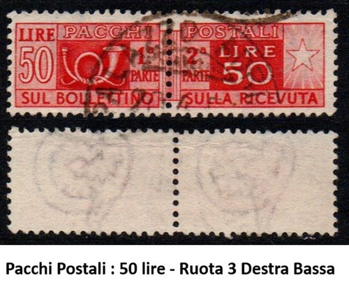 1946 pacchi postali lire - pacchi,