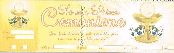 Invito prima comunione - prima, pz