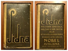 Scatola in latta SIDNA Polvere