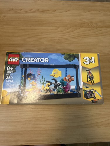 Lego creator fish - fish, tank