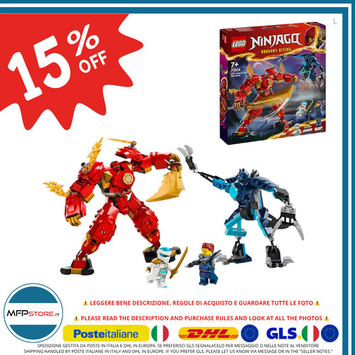 Lego ninjago mech elemento - lego,