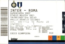 Biglietto stadio Inter Roma