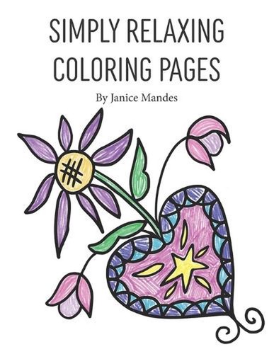 Simply relaxing coloring pages - simply,