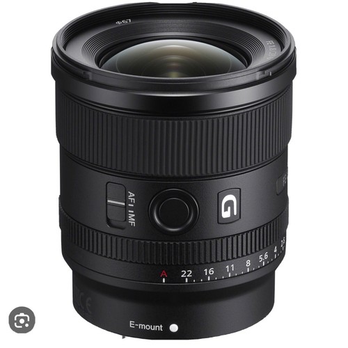 20mm sony g e mount - 20mm,