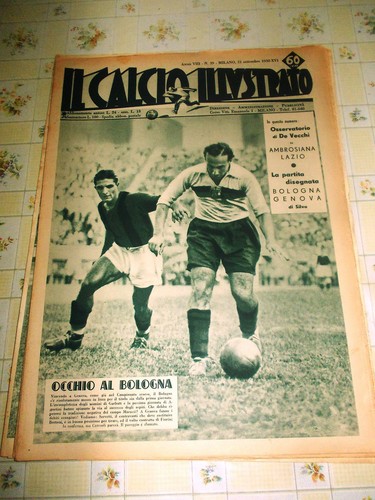 Calcio illustrato 1938 - illustrato, 39/1938