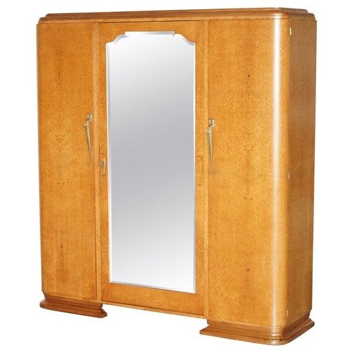 Antico armadio art deco - armadio, burr
