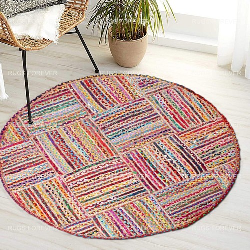 Chindi cotone tappeto mano - cotone,