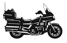 Adesivo honda goldwing 1200 - honda,