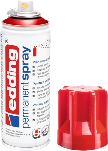 Vernice spray acrilica - acrilica, rosso