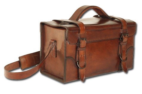 Borsa pelle con - borsa, in
