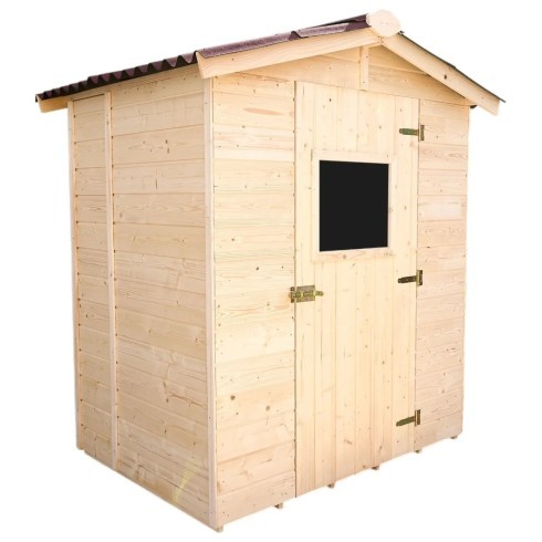 Casetta legno con - casetta, in