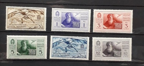 1932 regno francobolli dante - 1932,
