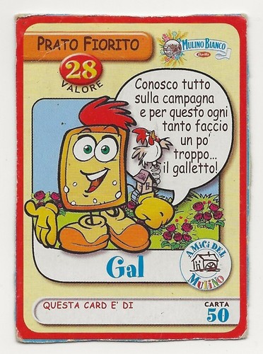 Card amici del mulino bianco - del,