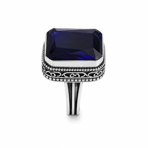 Anello tanzanite zirconi idro - zirconi,
