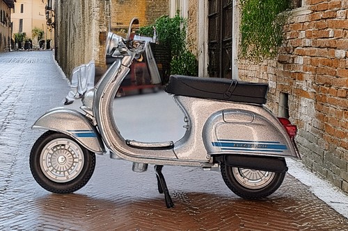Modellino scooter vespa - modellino,
