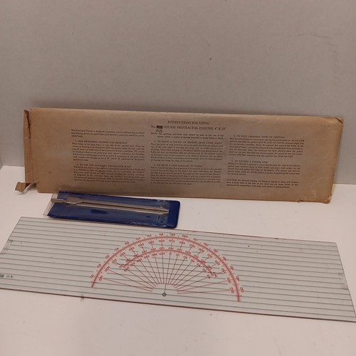 Righello plotter goniometro