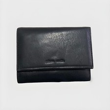 PIERRE CARDIN PORTAFOGLIO DONNA VERA PELLE NERO