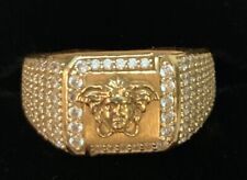 Anello testa di medusa in oro